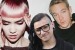 Grimes, Skrillex and Diplo tour. On a train.