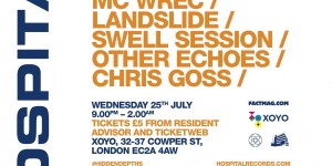 Tiger presents the the Hidden Depths of Hospital with Photek, High Contrast and more