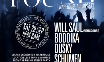 Will Saul announced as secret headliner of FOUND’s Street Warehouse after party.