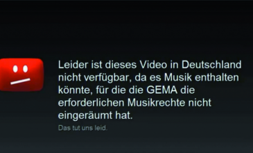 GEMA breaks off negotiations with YouTube as three-year copyright dispute continues