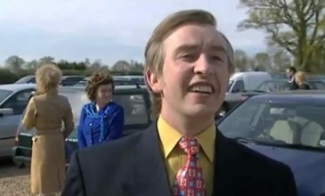 Hieroglyphic Being meets Alan Partridge for the first, and presumably last, time
