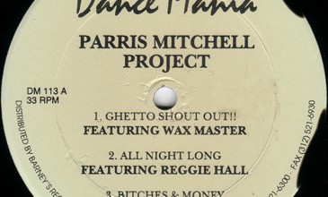 Parris Mitchell to kick off Dance Mania relaunch with <em>Project</em> 12″ reissue