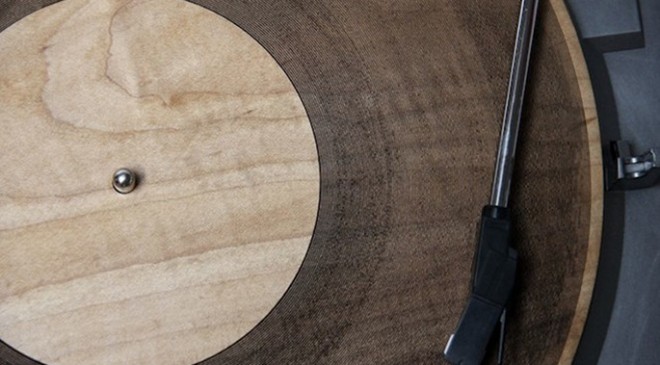 Hear Radiohead’s ‘Idioteque’, as played on the world’s first laser-cut wooden vinyl
