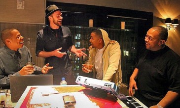 Nas, Jay-Z, Justin Timberlake and Timbaland recording together?