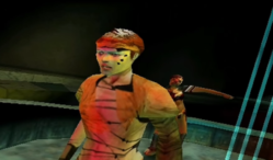 Revisit polygonal David Bowie performing in this Sega Dreamcast game