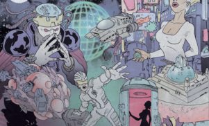 Stream the title track from Space Dimension Controller’s lunatic sci-fi fantasy Welcome To Mikrosector-50