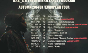 Ras G, Low Leaf and Zeroh embark on European tour this September and October