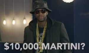 Watch 2 Chainz and Big Sean drink diamond-infused vodka