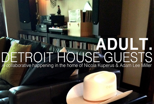 Ghostly duo ADULT. begin new collaborative album by inviting artists into their Detroit home
