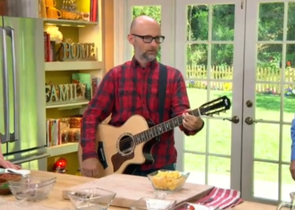 Moby is opening an organic vegan restaurant in LA, covers Johnny Cash on Hallmark Channel