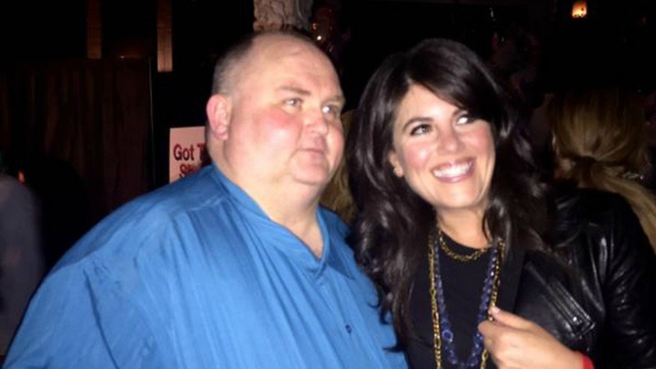 'Dancing Man' got his party in LA and Moby and Monica Lewinsky showed up