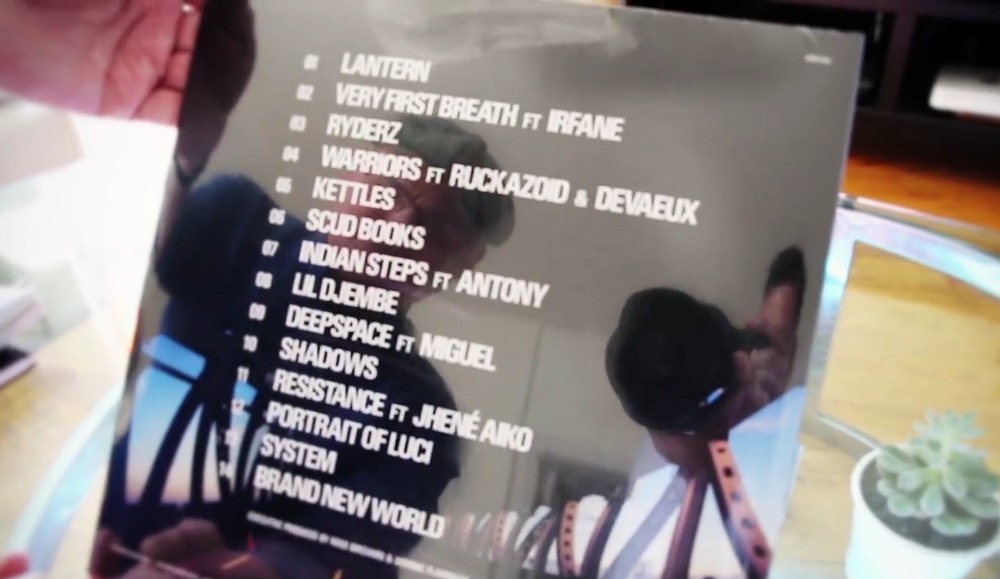 Watch Hudson Mohawke's dad unboxing the vinyl edition of Lantern