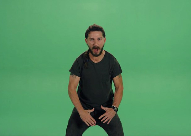 Watch Shia LaBeouf drop a hot freestyle