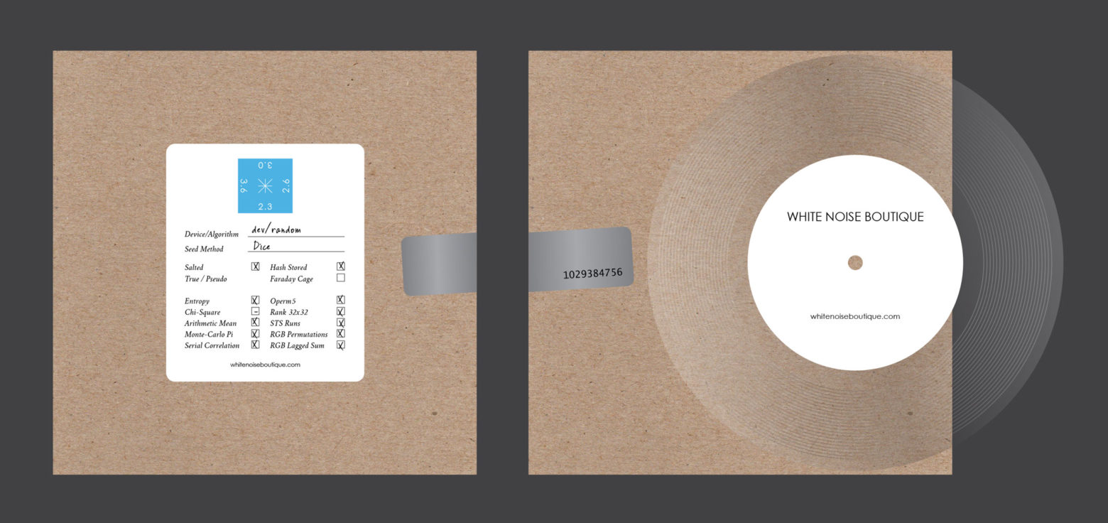 This popup sells unique white noise on vinyl