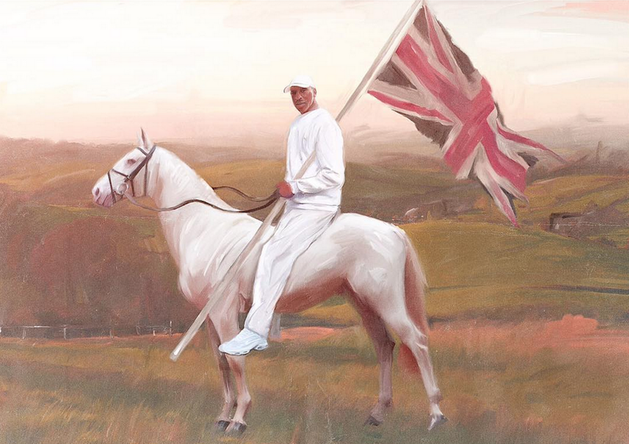 Artist paints elegant, impressionistic portraits of grime MCs