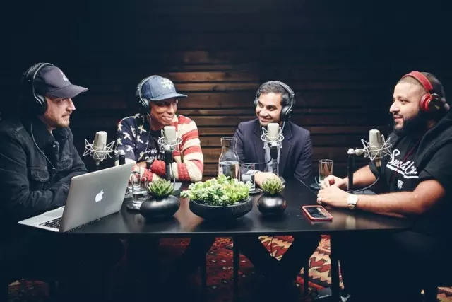 DJ Khaled and Aziz Ansari talk music biz advice and scented candles on Beats 1