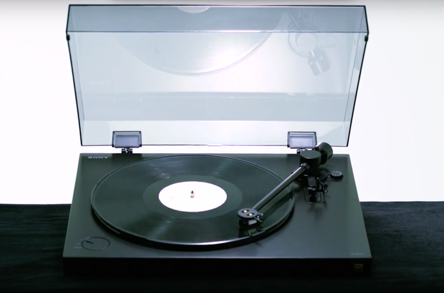Sony unveils PSHX500 hires turntable