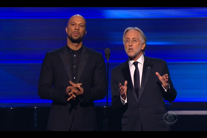Common stands against free music streaming at Grammys