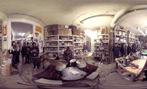 Karriem Riggins and J.Rocc perform Dilla in the Stones Throw dungeon