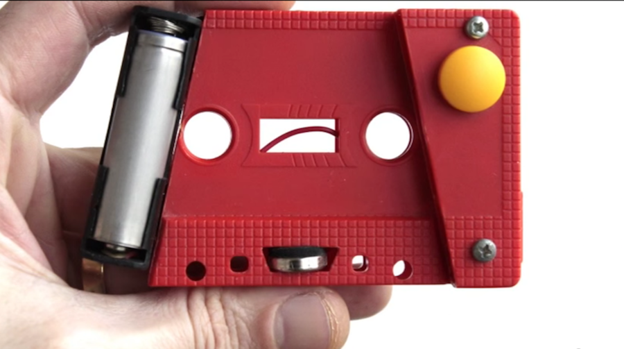 Musician hacks cassette tapes into instruments