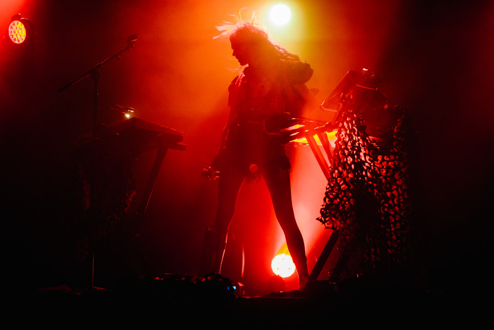 Grimes showcases her music with interactive exhibit at Moog Fest