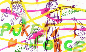 Lightning Bolt’s Brian Chippendale takes us inside his grotesque comic dreamworld Puke Force