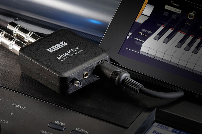 Korg's plugKEY looks like the ideal widget for iOS producers
