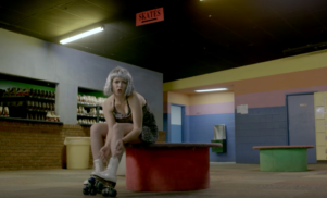 Angel Olsen is queen of the roller rink in ‘Shut Up, Kiss Me’ video