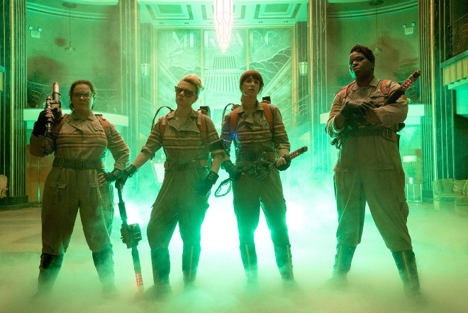 Missy Elliott and Fall Out Boy's Ghostbusters theme tune is here and it's an Ecto-1 car crash