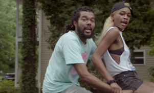 Watch Awful Records’ Richposlim and Abra bike through suburbia in ‘Make You Mine’ video