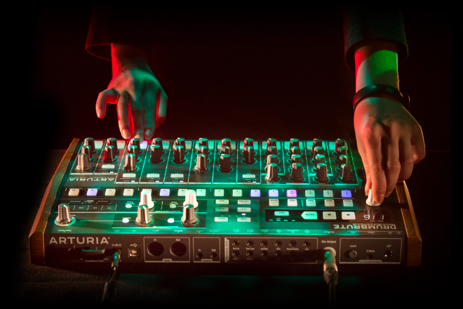 Arturia launches DrumBrute, an affordable $499 analog drum machine