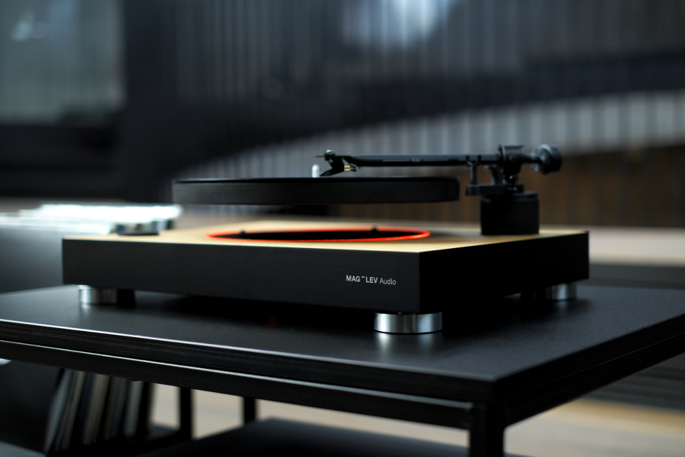 This is the world's first levitating turntable
