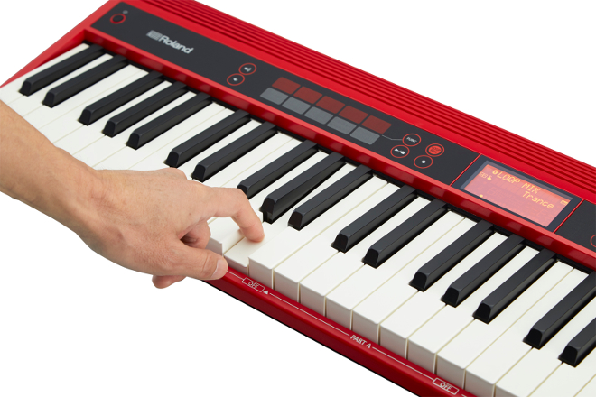 Roland's GO:KEYS is a keyboard designed for complete beginners
