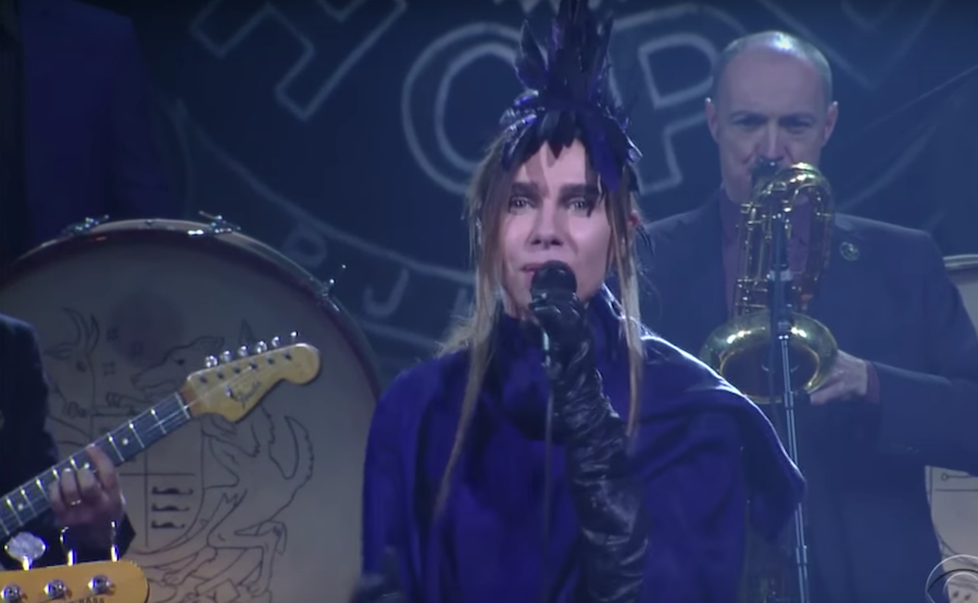Watch PJ Harvey's first US TV performance in six years