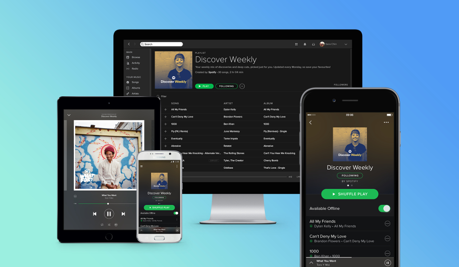 Some major albums may now only be available to paid Spotify subscribers on release