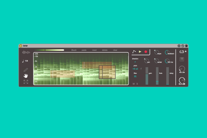 Iota lets you create lots of a collage of micro-loops from one sample in Ableton Live