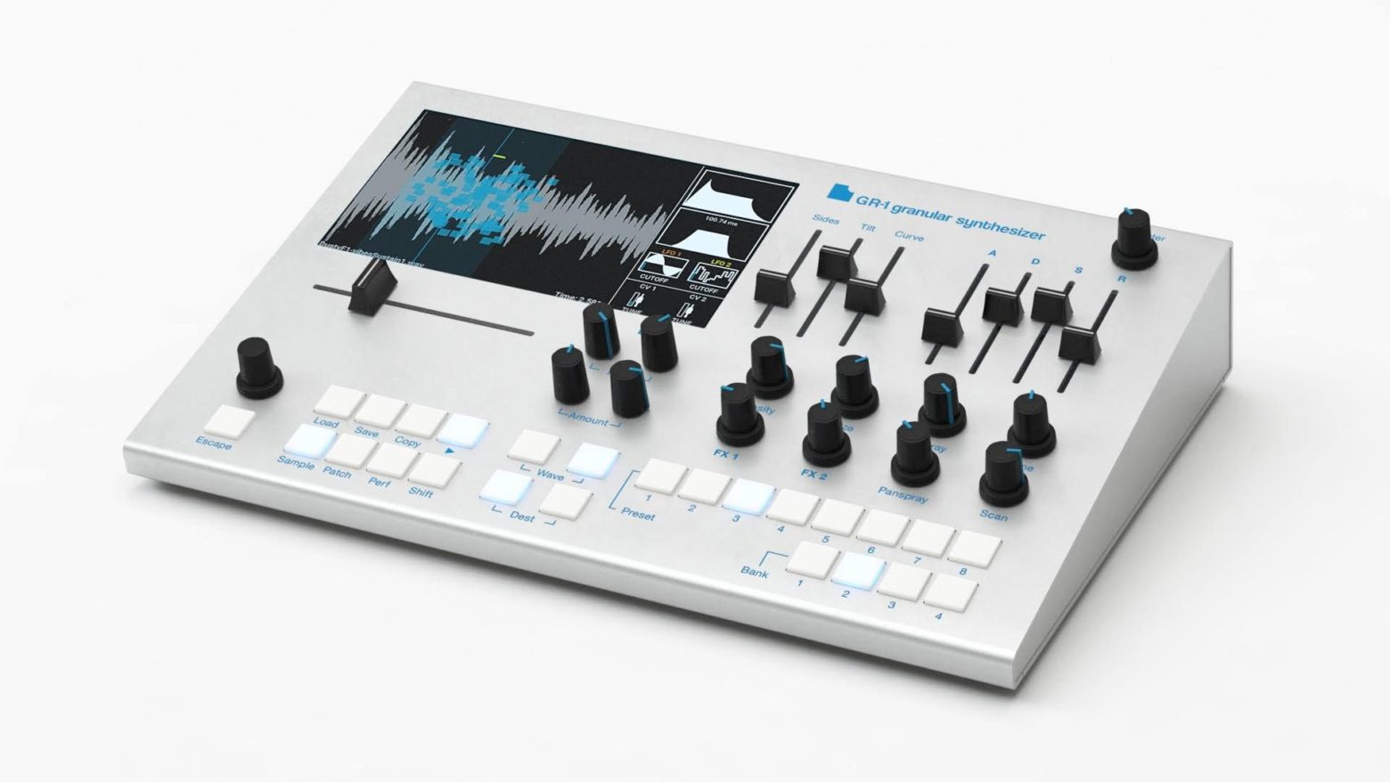 This hardware granular synth lets you make sounds from your own samples