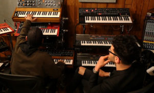 Chromeo’s Californian studio is a synth wonderland