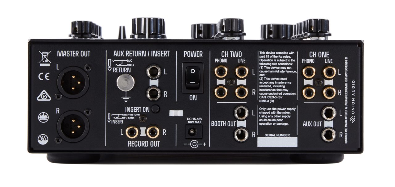 MasterSounds launches handmade twovalve compact DJ mixer