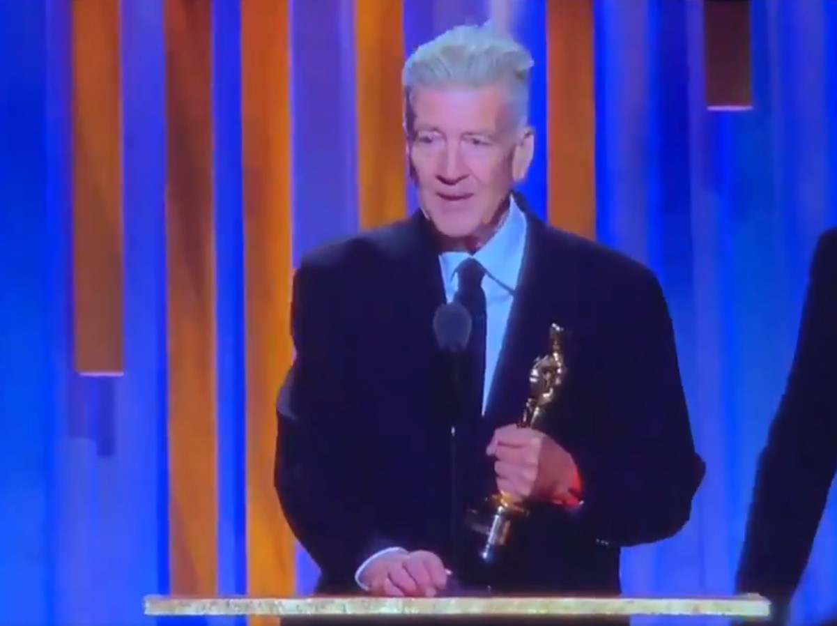 David Lynch’s Oscar acceptance speech is everything you want it to be