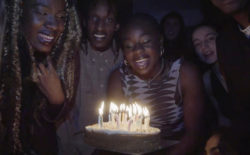 Klein throws herself a birthday party in the video for ‘Claim It’