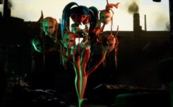 Ashnikko brings Grimes along for a sci fi battle in ‘Cry’