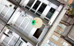 Mark Prendergast documents digital free fall with the dizzying EYE FALL